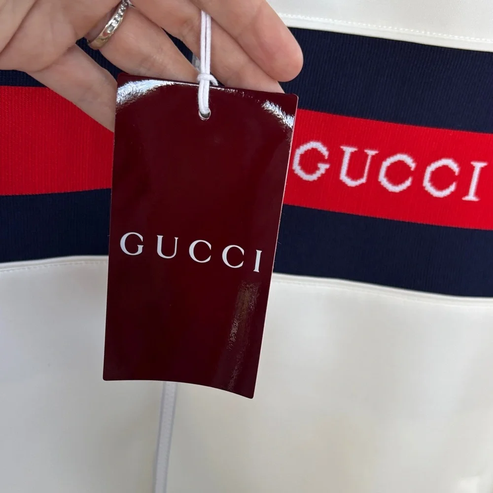 Gucci Web Stripe Technical Track Jacket sz L